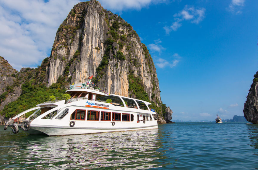 Ha Long Bay 1 Day Tour  With Alova Premium Cruise